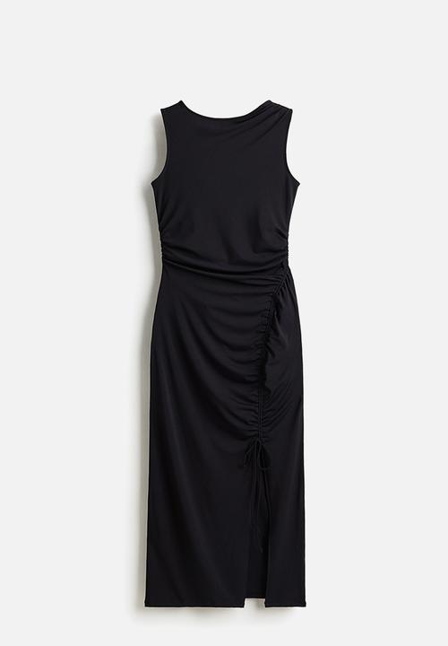 H&M - Drawstring-detail dress - black