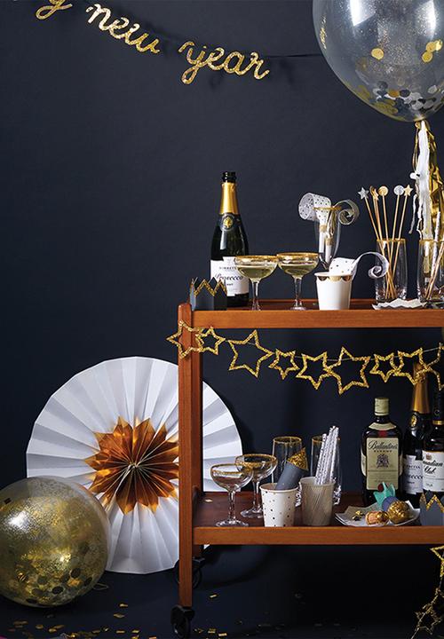 Meri Meri - Gold stars mini garland