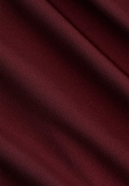 H&M - Drawstring-detail dress - burgundy 