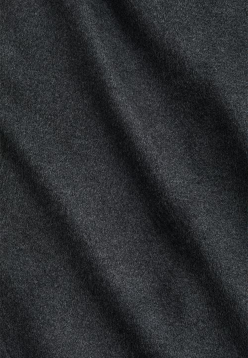 H&M - Asymmetric jersey top - dark grey
