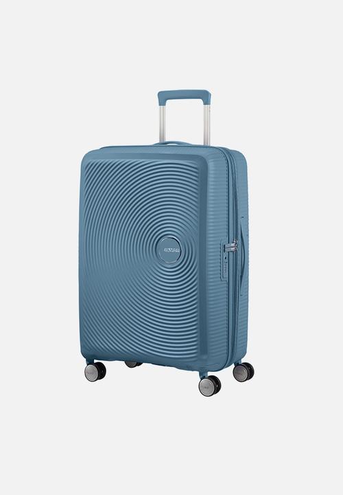 American Tourister - At Soundbox Medium Spinner - Stone Blue