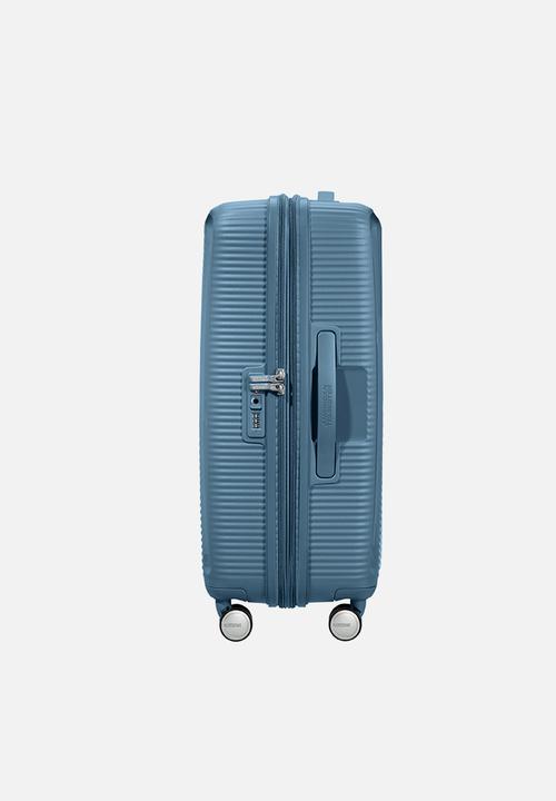 American Tourister - At Soundbox Medium Spinner - Stone Blue