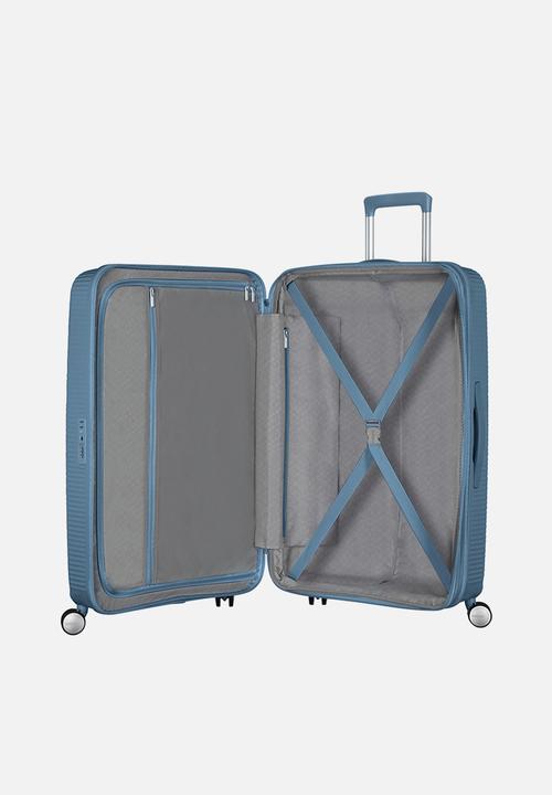 American Tourister - At Soundbox Medium Spinner - Stone Blue
