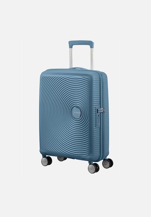 American Tourister - At Soundbox Small Spinner - Stone Blue