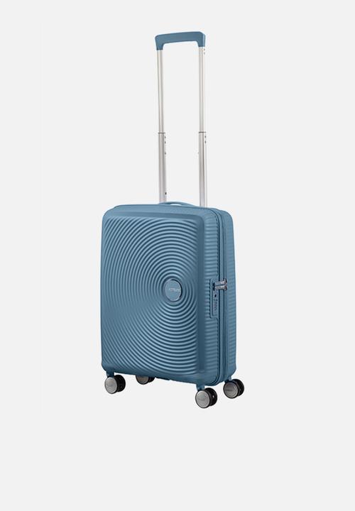 American Tourister - At Soundbox Small Spinner - Stone Blue