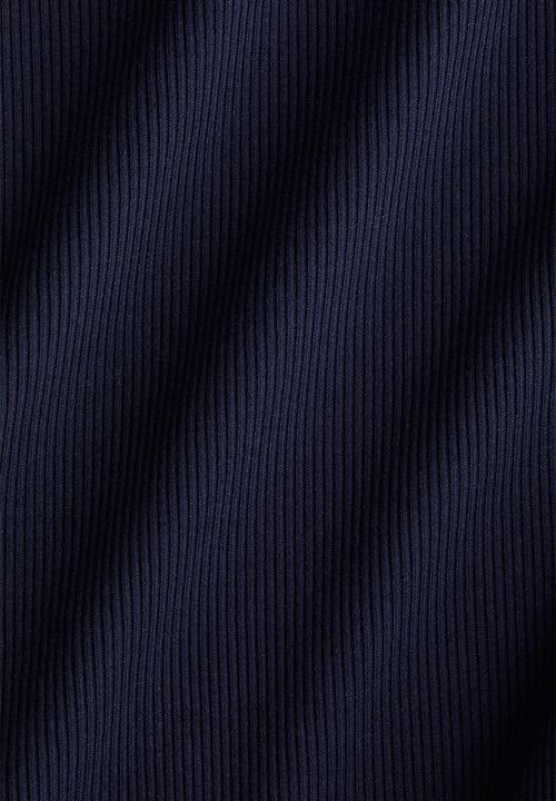 H&M - Flared-skirt polo dress - navy blue