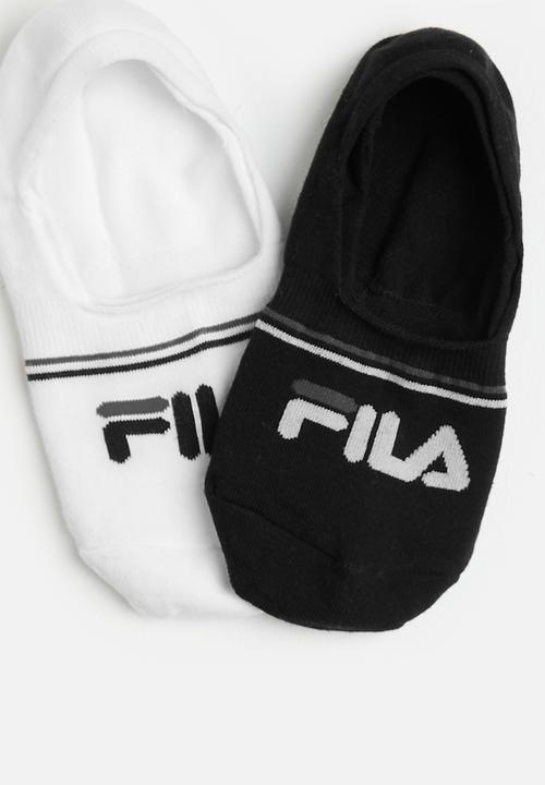 FILA - Stallone secret sock ladies 2 pack - white/black