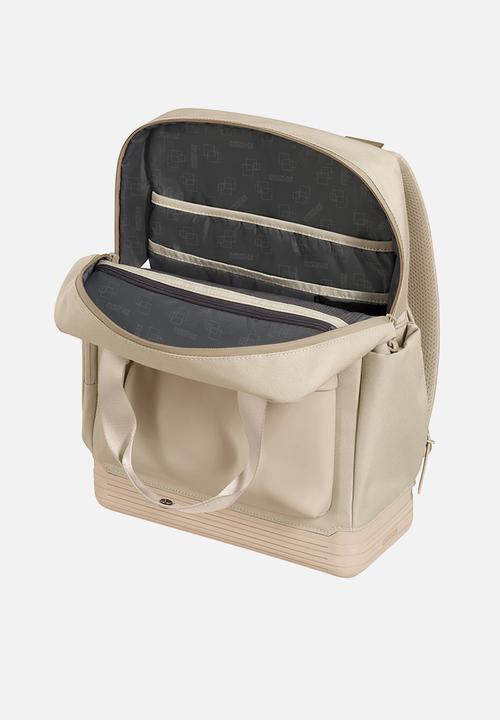American Tourister - AT SOULPACK BUSINESS BACKPACK TOTE 15.0 - BEIGE