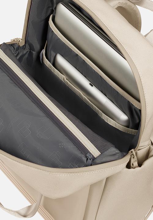 American Tourister - AT SOULPACK BUSINESS BACKPACK TOTE 15.0 - BEIGE
