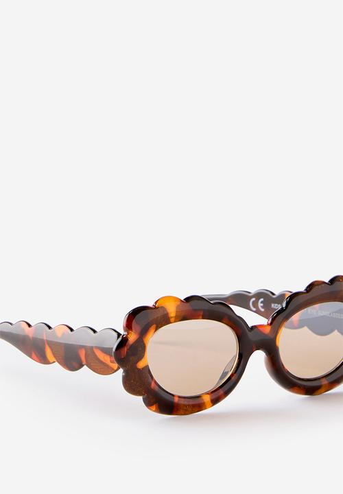 Cotton On - Kids Candy Cat Eye Sunglasses - Brown Tort