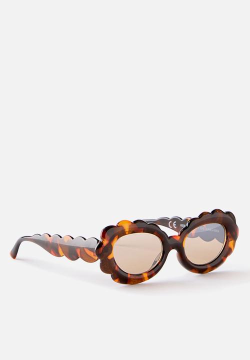 Cotton On - Kids Candy Cat Eye Sunglasses - Brown Tort