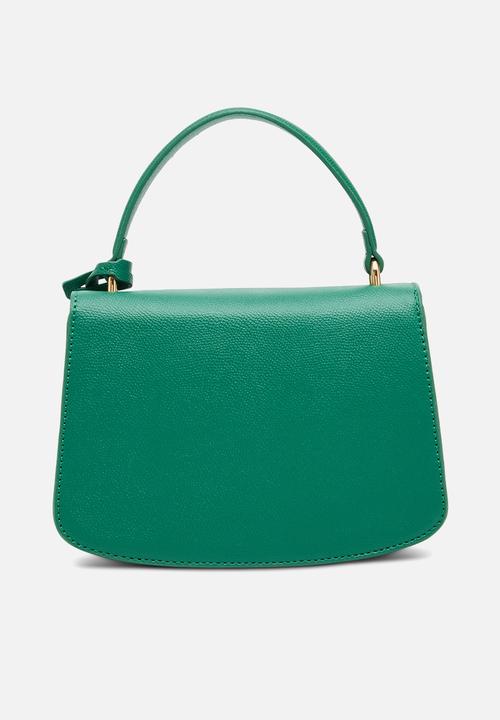 Anne Klein - Cambodia Flap Saddle W/ Detachable Strap Bag-Palm Leaf