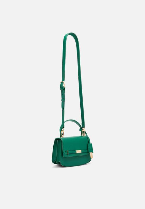 Anne Klein - Cambodia Flap Saddle W/ Detachable Strap Bag-Palm Leaf