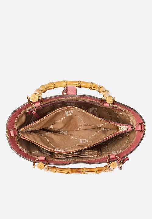 Anne Klein - Cambodia Rounded Mini Tote W/ Detachable Strap Bag - Canyon Rose