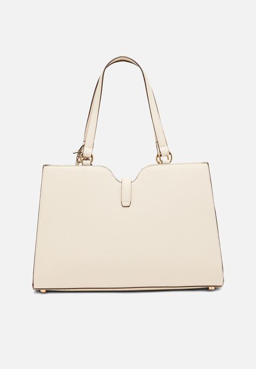 Anne Klein - Cambodia East West Tote Bag - Pearl White