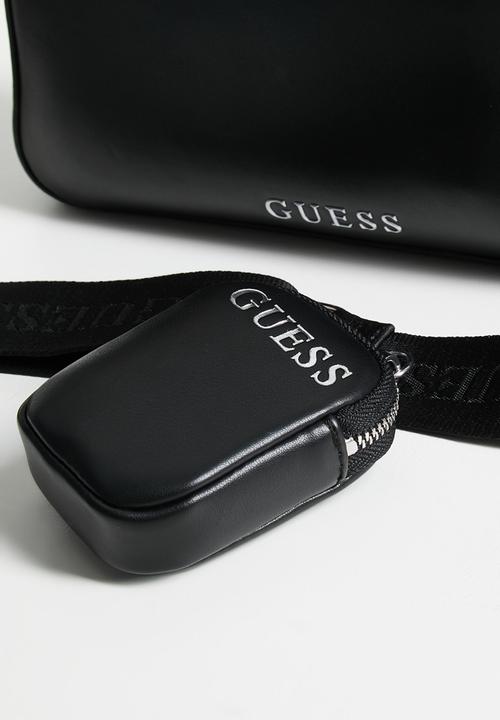 GUESS - Fiora mini top zip bag- black