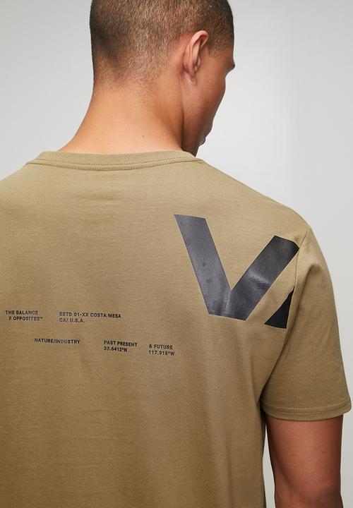 RVCA - Va Divided Short Sleeve - Covert Green