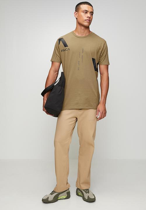 RVCA - Va Divided Short Sleeve - Covert Green