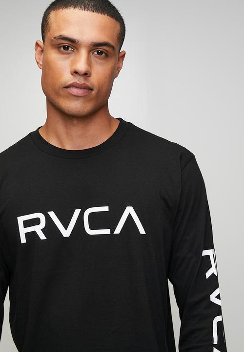 RVCA - Big Rvca Long Sleeve Tee - Black