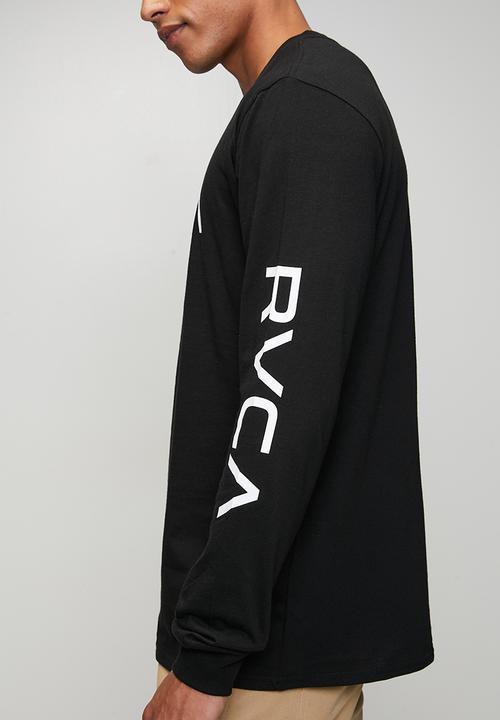 RVCA - Big Rvca Long Sleeve Tee - Black
