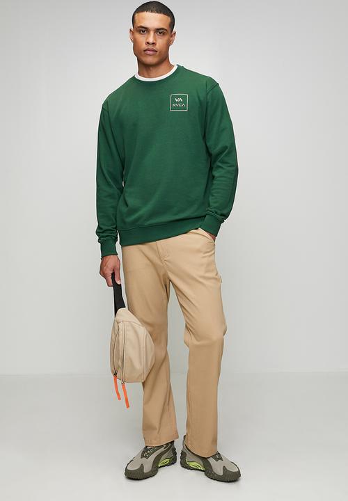 RVCA - Rvca All The Ways Crew - Grass Green