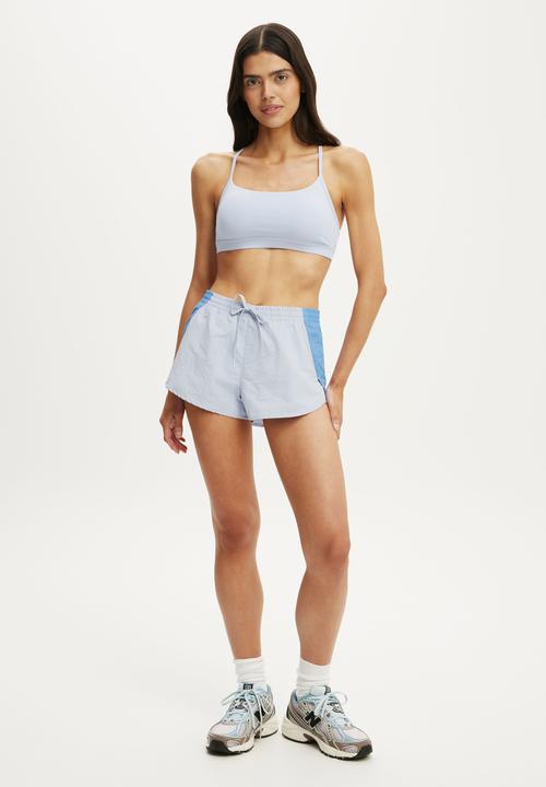 Cotton On - 365 Keyhole Crop - Violet Blue