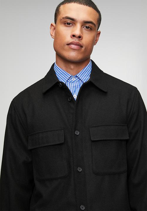 MANGO - Jacket Margon - Black