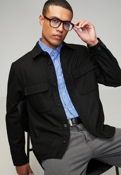 MANGO - Jacket Margon - Black