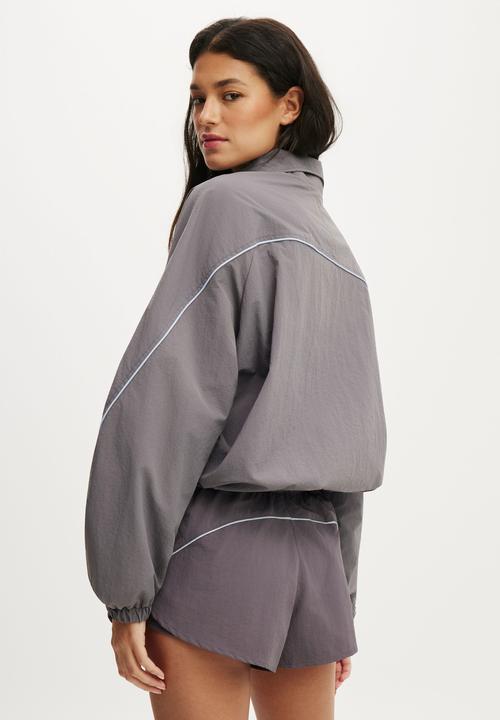 Cotton On - Offside Windbreaker - Violet Grey
