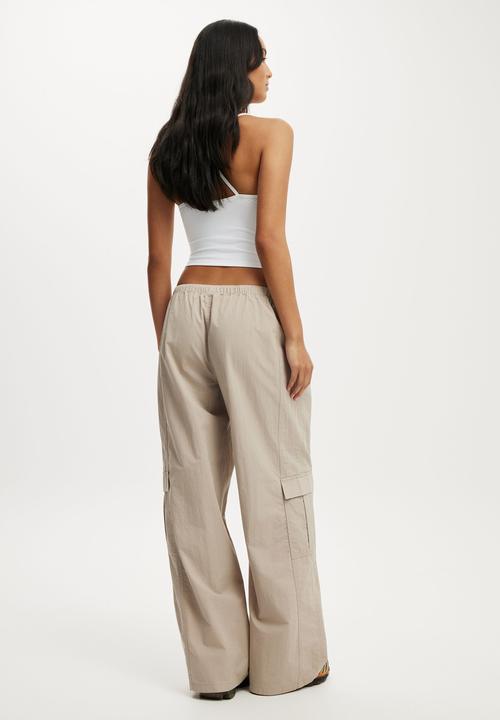 Cotton On - Active Woven Utility Pant - Allspice