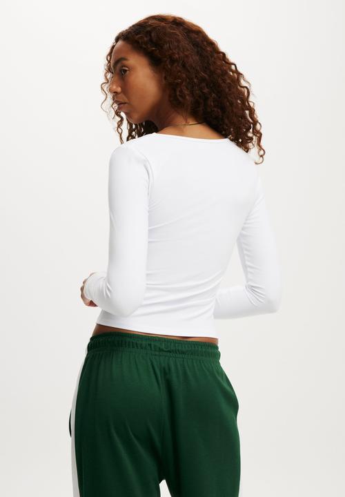 Cotton On - Hold me long sleeve - white