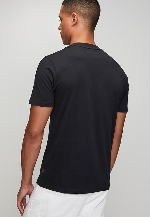 Replay - Tonal Logo Essential Tee -  Black