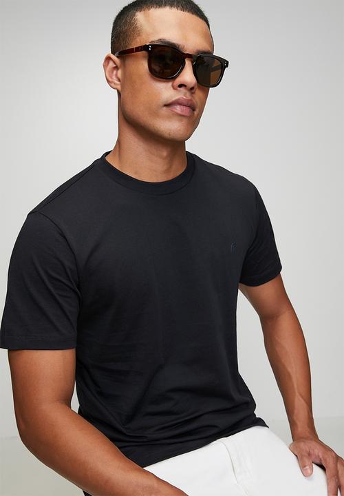 Replay - Tonal Logo Essential Tee -  Black