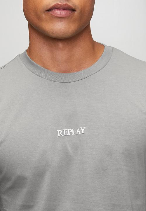 Replay - Basic Logo T-Shirt – Grey 