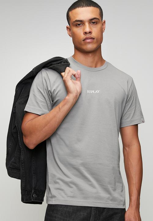 Replay - Basic Logo T-Shirt – Grey 