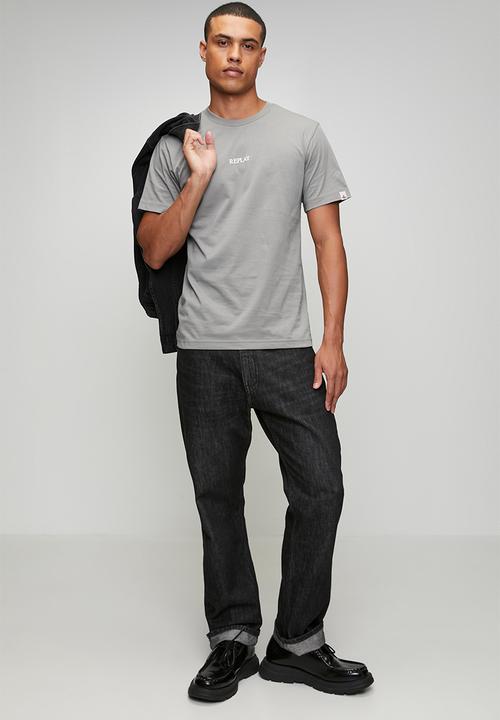Replay - Basic Logo T-Shirt – Grey 