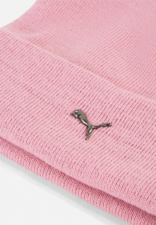PUMA - Metal Puma Cat High Crown Beanie Poised - Pink