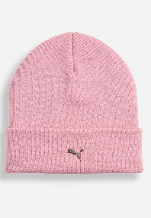PUMA - Metal Puma Cat High Crown Beanie Poised - Pink