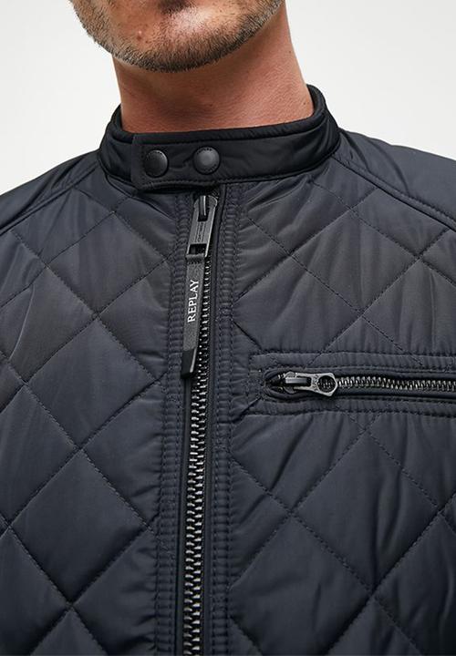 Replay - Giubbotto Regular - Deep Blue