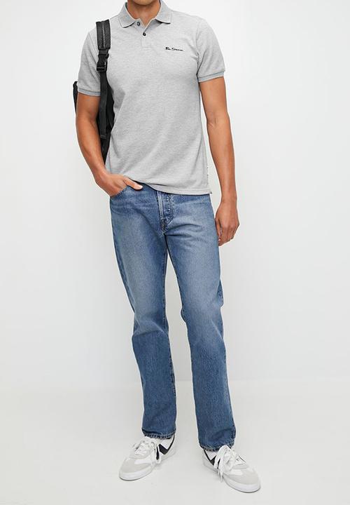 Ben Sherman - Ben Polo Short Sleeve - Grey melange