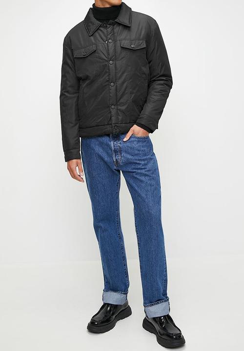 Brave Soul - Mjk-Ford padded jacket - Black