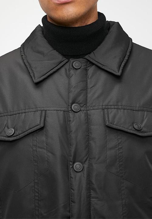 Brave Soul - Mjk-Ford padded jacket - Black