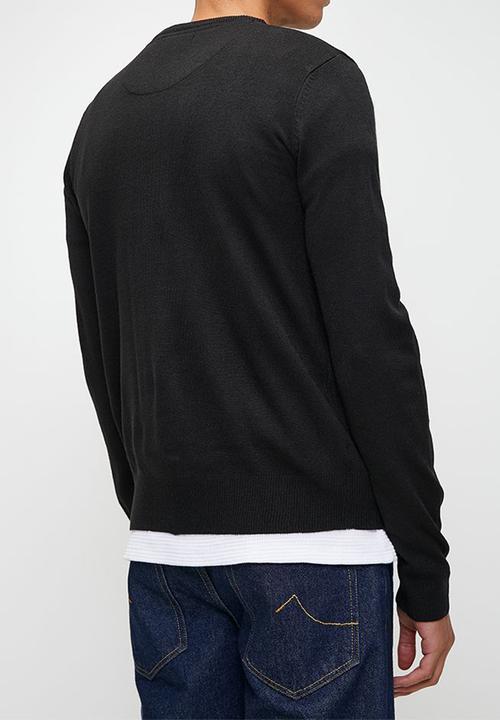 Brave Soul - Knitwear - Jet Black