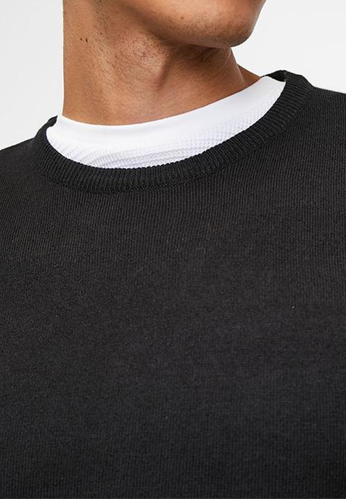 Brave Soul - Knitwear - Jet Black
