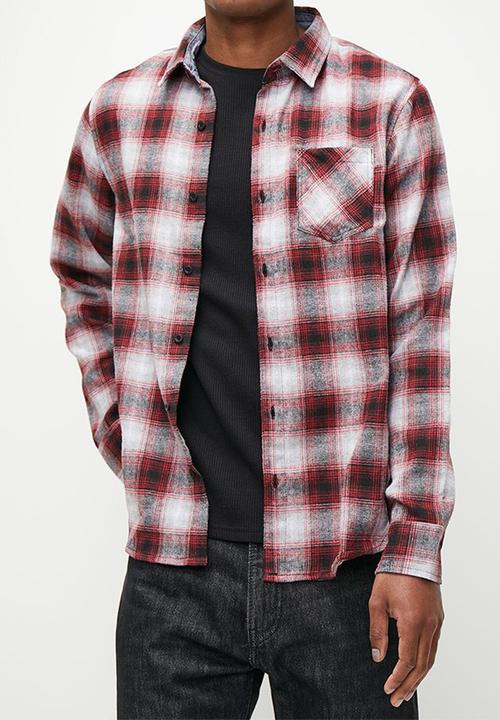 Brave Soul - Shirts - Red
