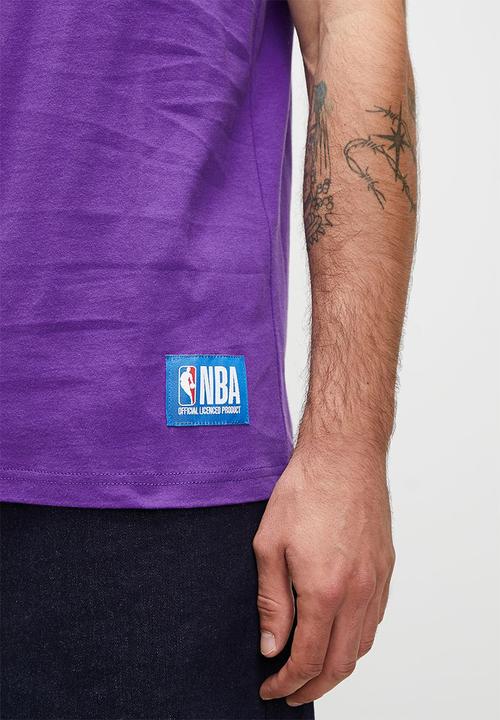 NBA - Nba bold & block T-shirt lakers - purple