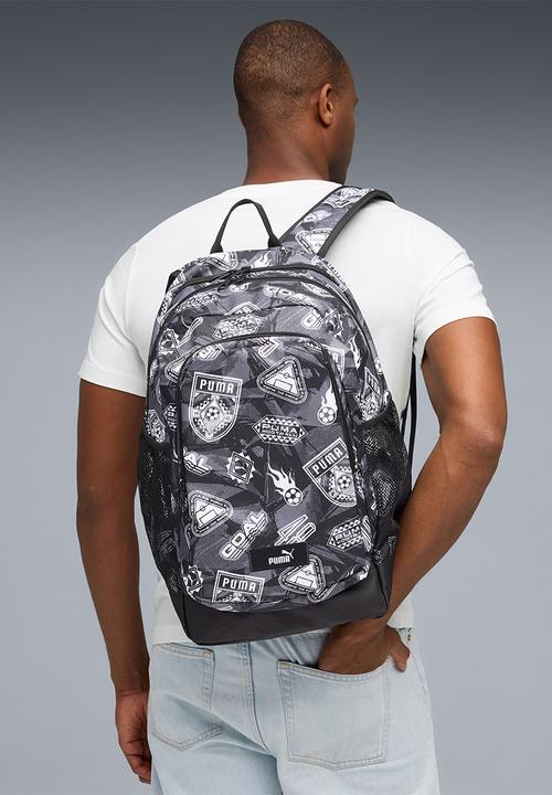 PUMA - Puma Academy Aop Backpack - Puma Black - Football Aop