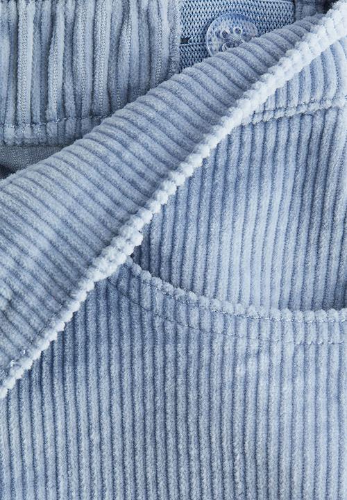 H&M - Corduroy skirt - light denim blue