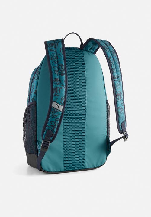 Puma Academy Aop Backpack - Emerald Ice-Mid 90'S Aop