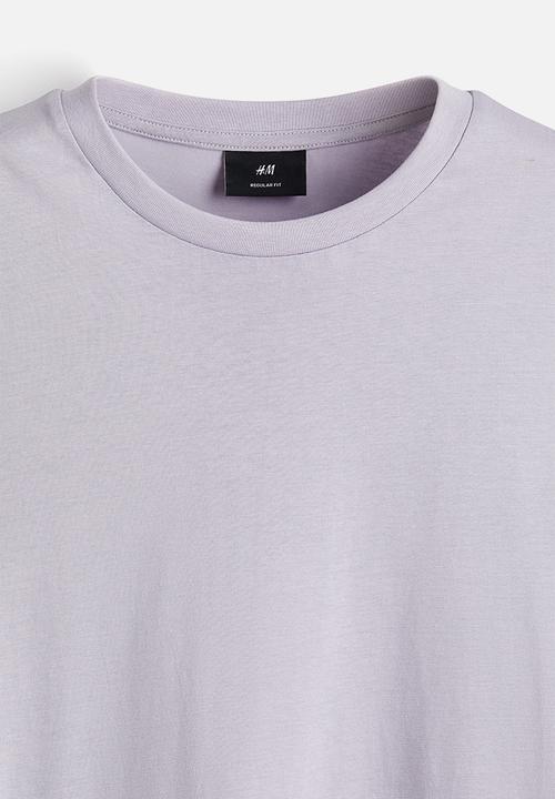 H&M - Regular fit T-shirt - light purple